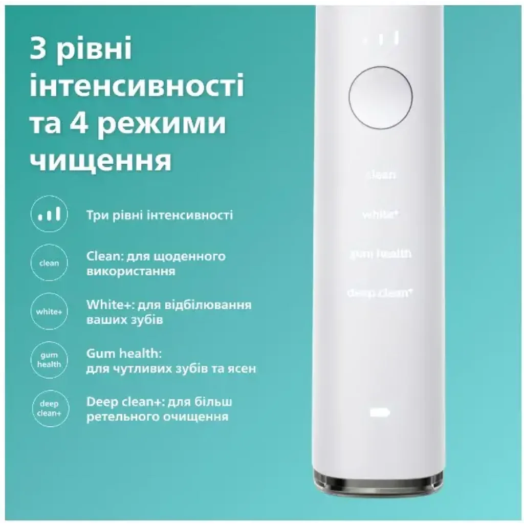 Зубна електрощітка Philips HX9911/19 Sonicare DiamondClean 9000 White UA