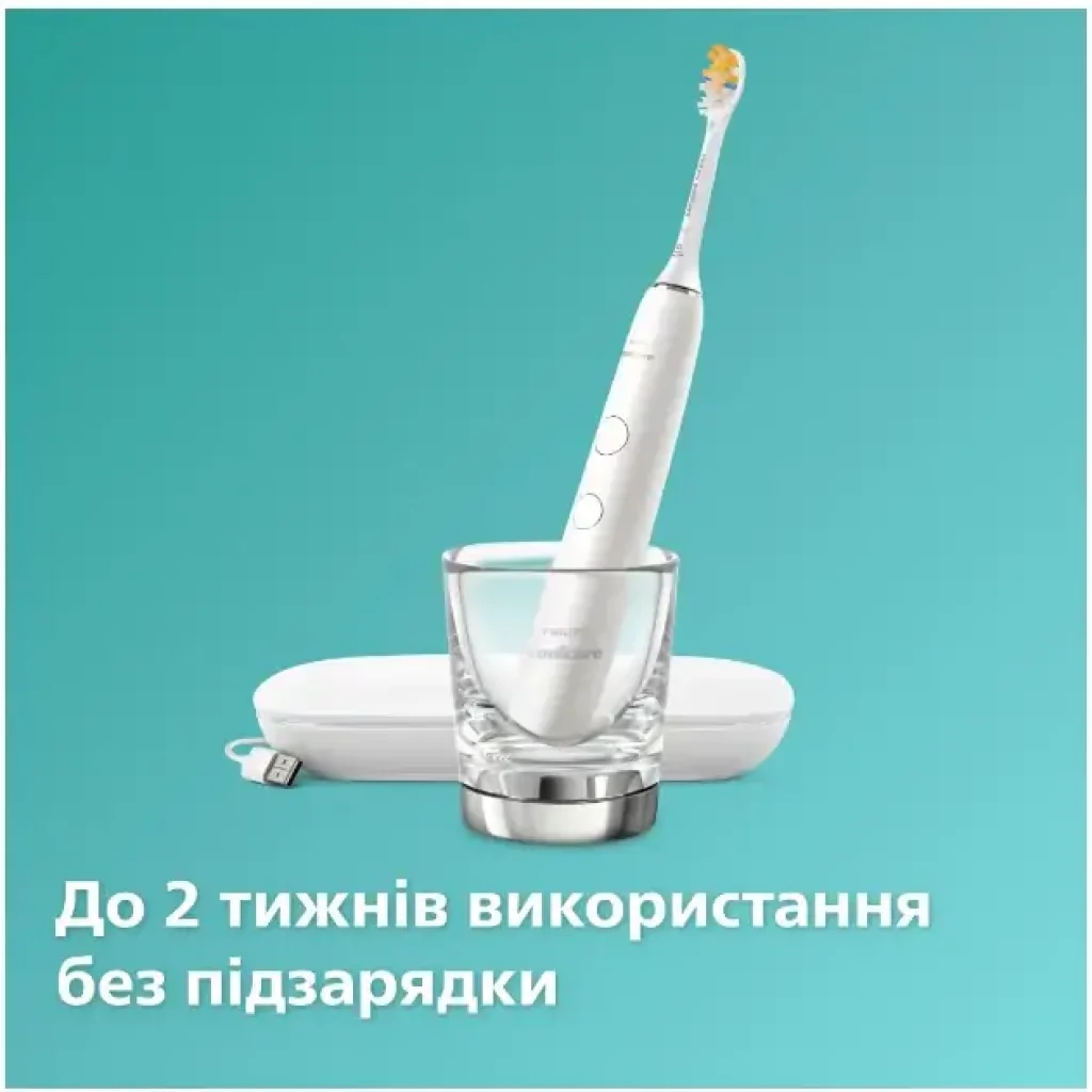 Зубна електрощітка Philips HX9911/19 Sonicare DiamondClean 9000 White UA