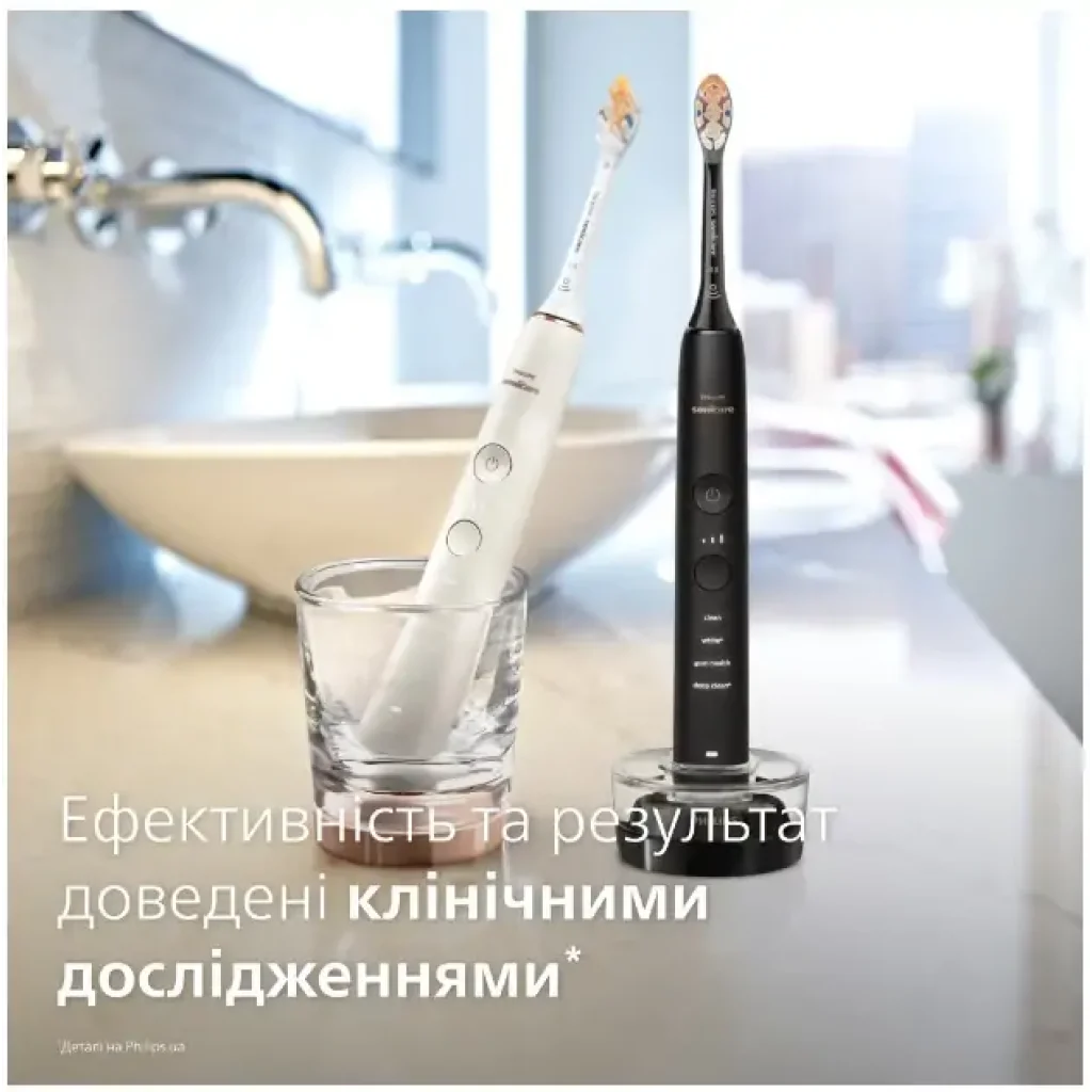 Зубна електрощітка Philips HX9914/69 Sonicare DiamondClean 9000 Pink&Black UA