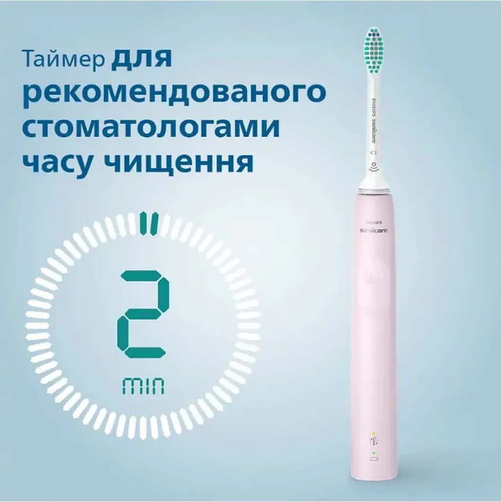 Зубна електрощітка Philips HX3673/11 Sonicare Рожевий UA