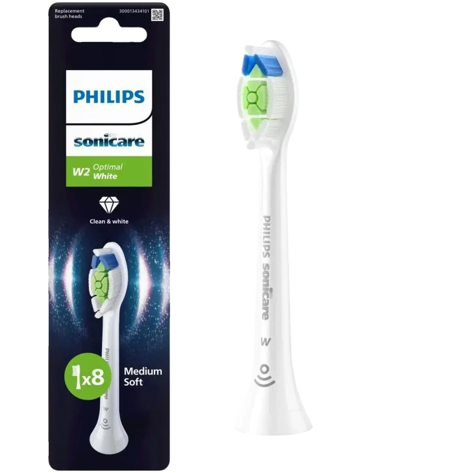 Насадки PHILIPS HX6068/87 Optimal White 8 шт UA