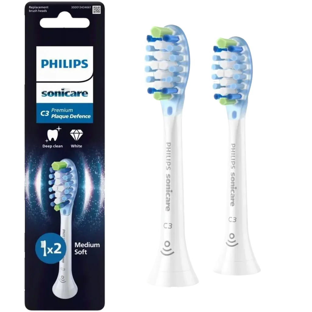 Насадки PHILIPS HX9042/87 Premium Plaque Defence 2 шт UA