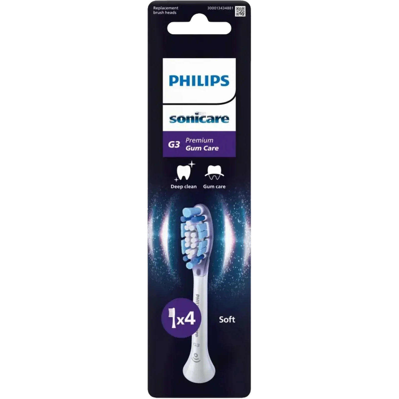 Насадки PHILIPS HX9054/87 Premium Gum Care 4 шт UA