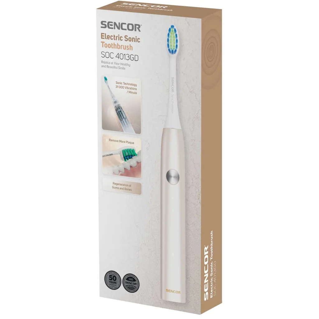 Зубна електрощітка Sencor SOC 4013GD UA