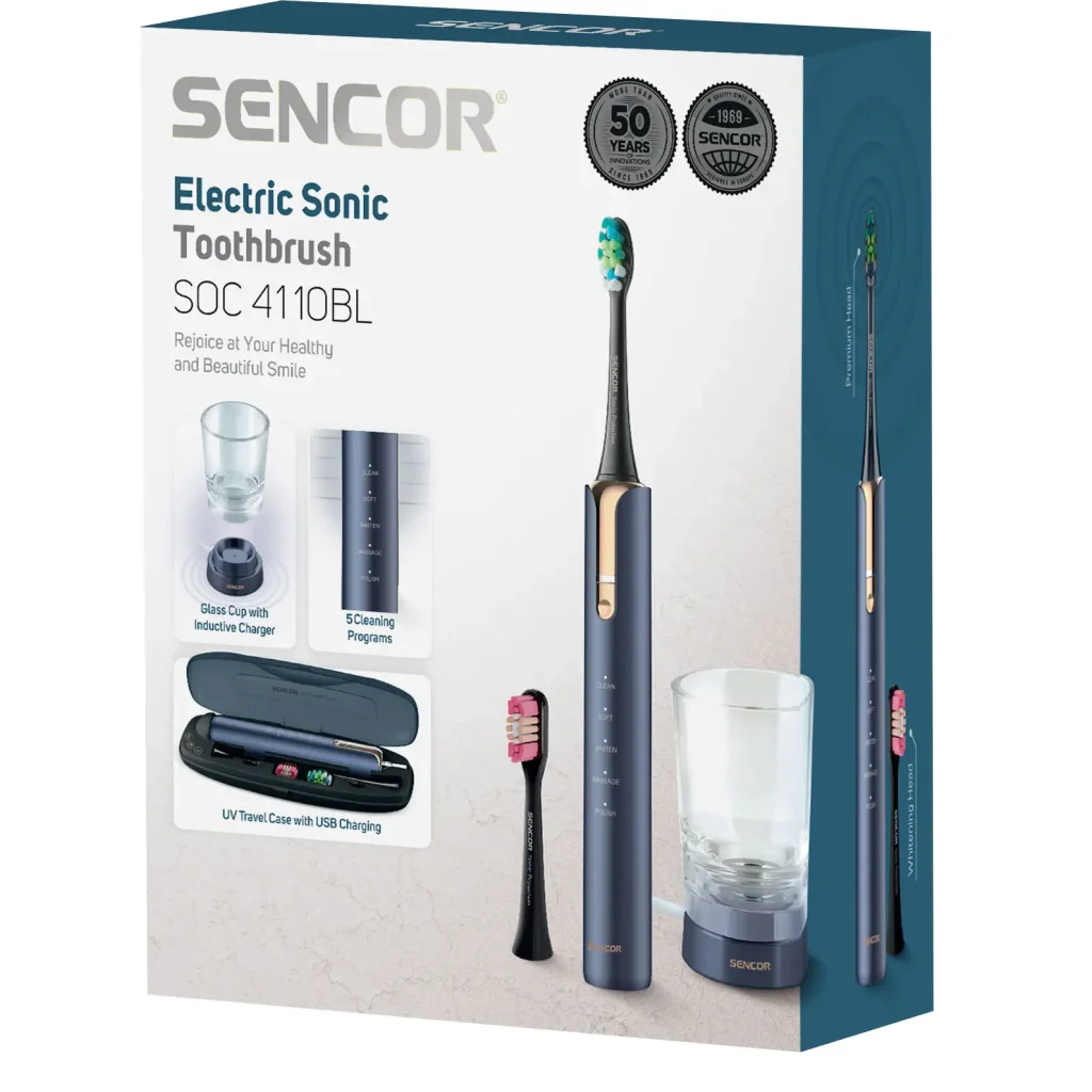 Зубная электрощетка Sencor SOC 4110BL UA