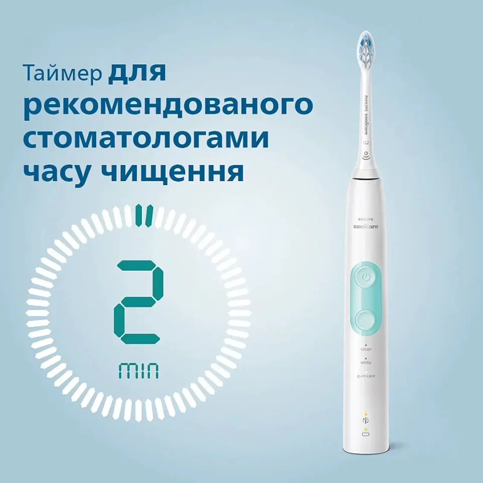 Зубна електрощітка PHILIPS Sonicare Protective clean HX6857/28 UA
