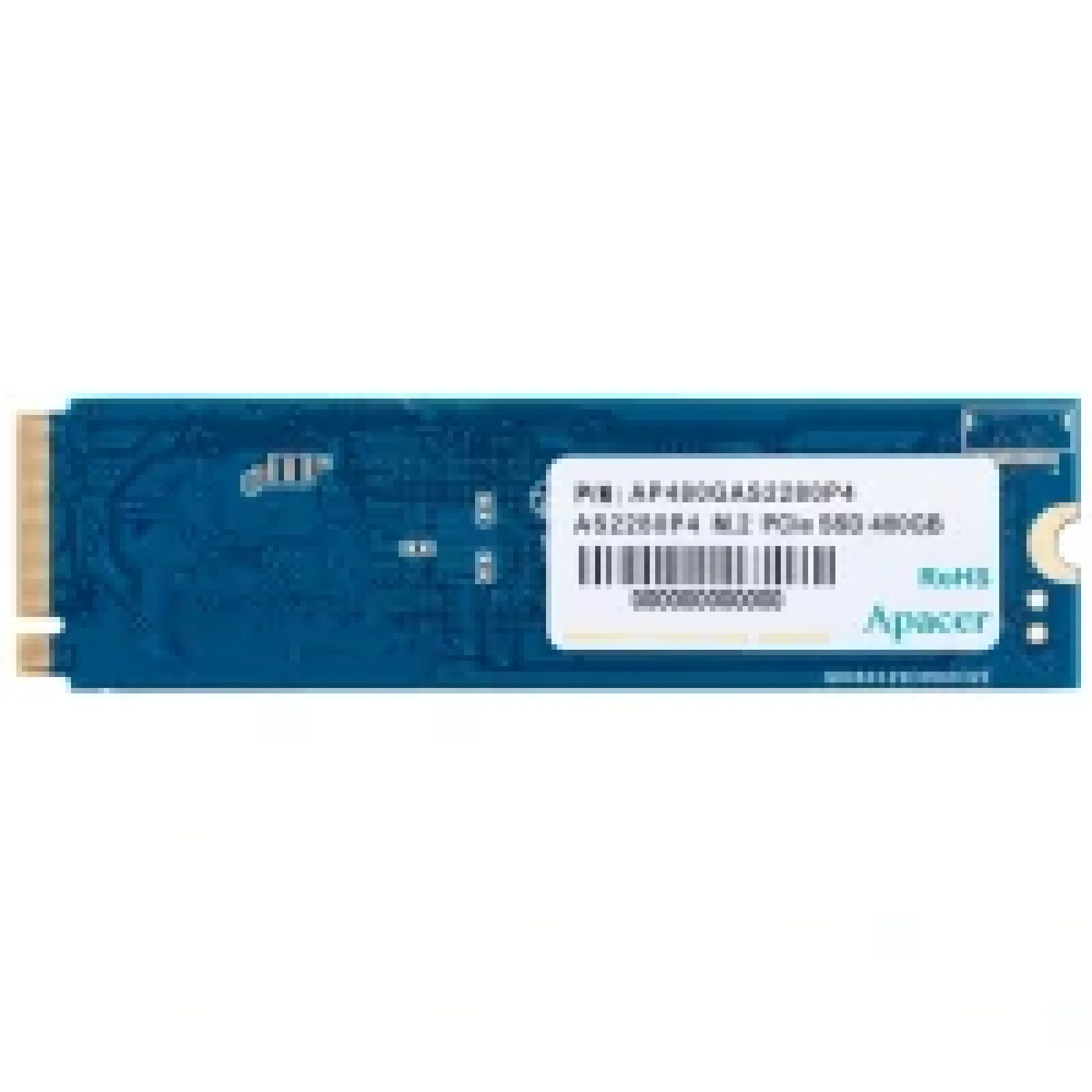 SSD внутренние APACER AS2280P4 480GB PCIe 3.0x4 M.2 (AP480GAS2280P4-1) UA