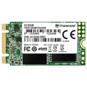 SSD накопитель TRANSCEND MTS430S 512GB M.2 2242 SATAIII TLC (TS512GMTS430S) UA