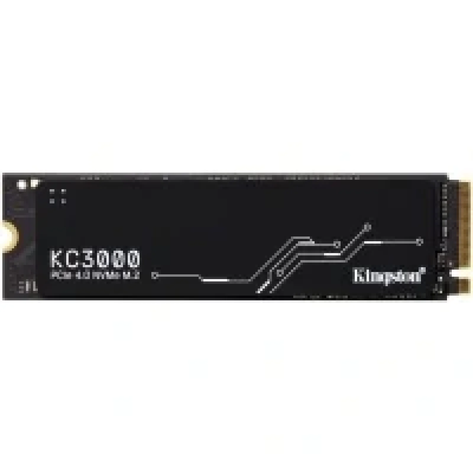 SSD внутренние KINGSTON 2TB M.2 KC3000 NVMe 2280 (SKC3000D/2048G) UA