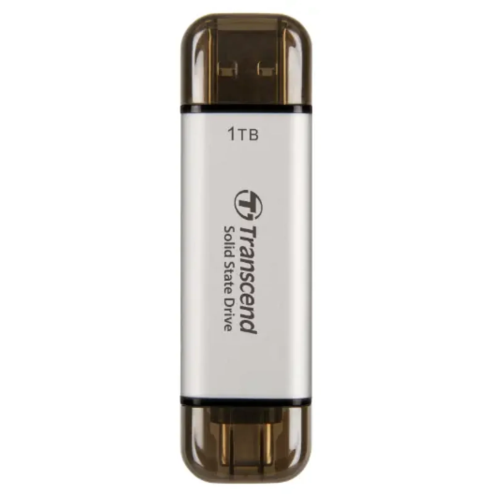 SSD накопичувач Transcend ESD310S 1TB, USB Type C/A Silver UA