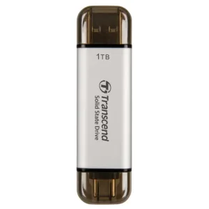 SSD накопичувач Transcend ESD310S 1TB, USB Type C/A Silver UA