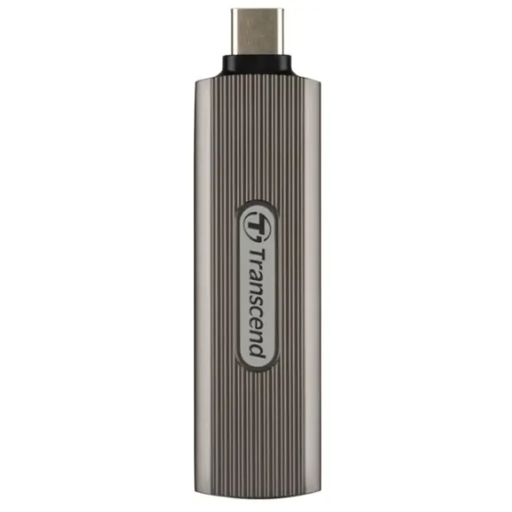 SSD внешний TRANSCEND 512GB ESD330C, USB 10Gbps, Type-C, Gray UA