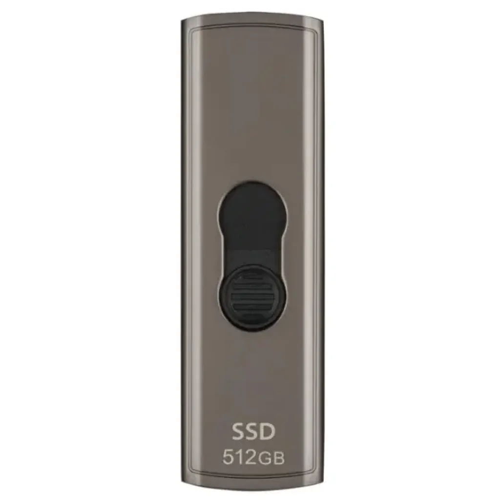 SSD внешний TRANSCEND 512GB ESD330C, USB 10Gbps, Type-C, Gray UA