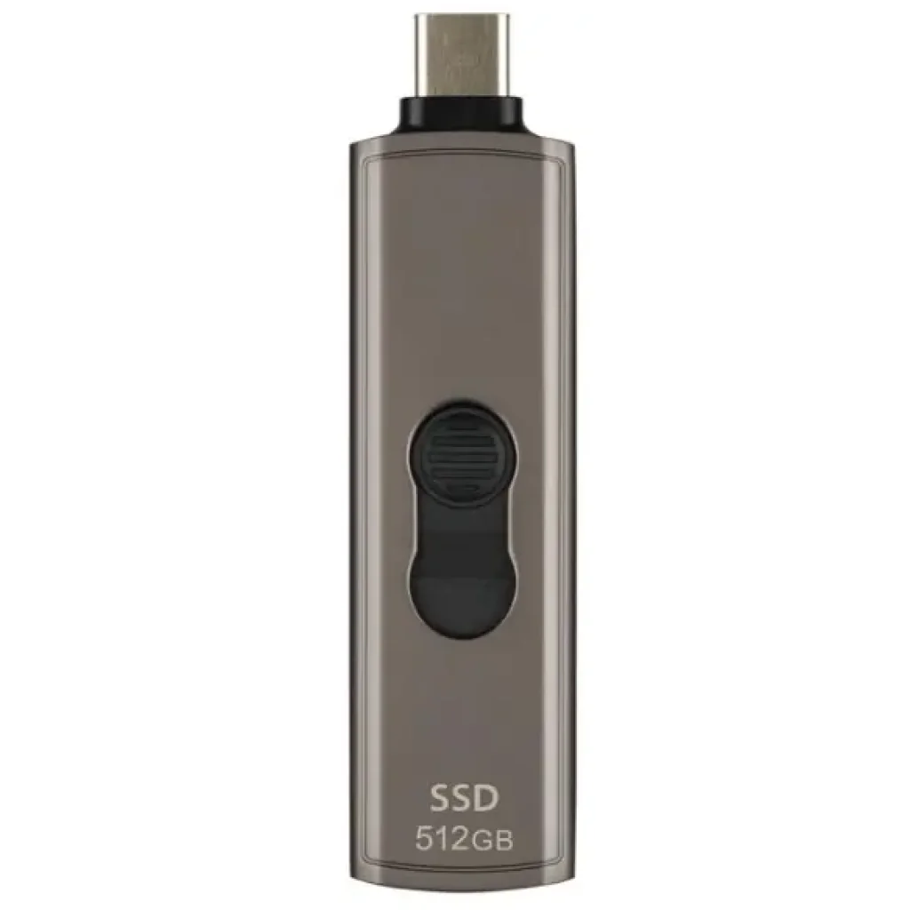 SSD внешний TRANSCEND 512GB ESD330C, USB 10Gbps, Type-C, Gray UA