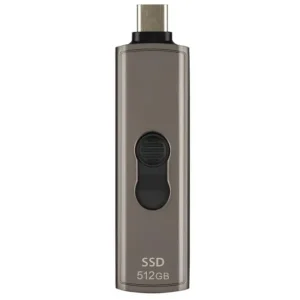 SSD внешний TRANSCEND 512GB ESD330C, USB 10Gbps, Type-C, Gray UA