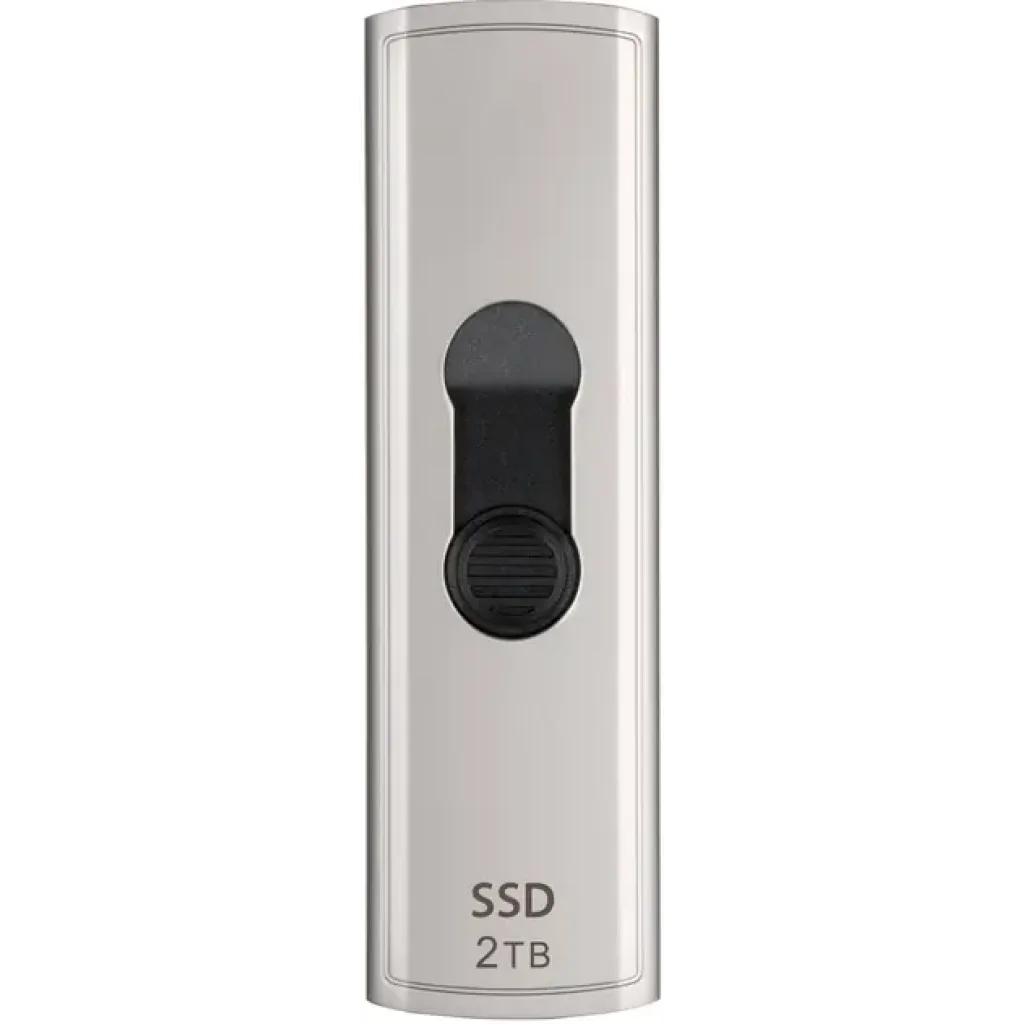 ssd зовнішній TRANSCEND 2TB ESD320A, USB 10Gbps, Type-A, Silver UA