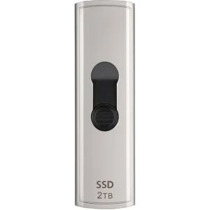 ssd зовнішній TRANSCEND 2TB ESD320A, USB 10Gbps, Type-A, Silver UA