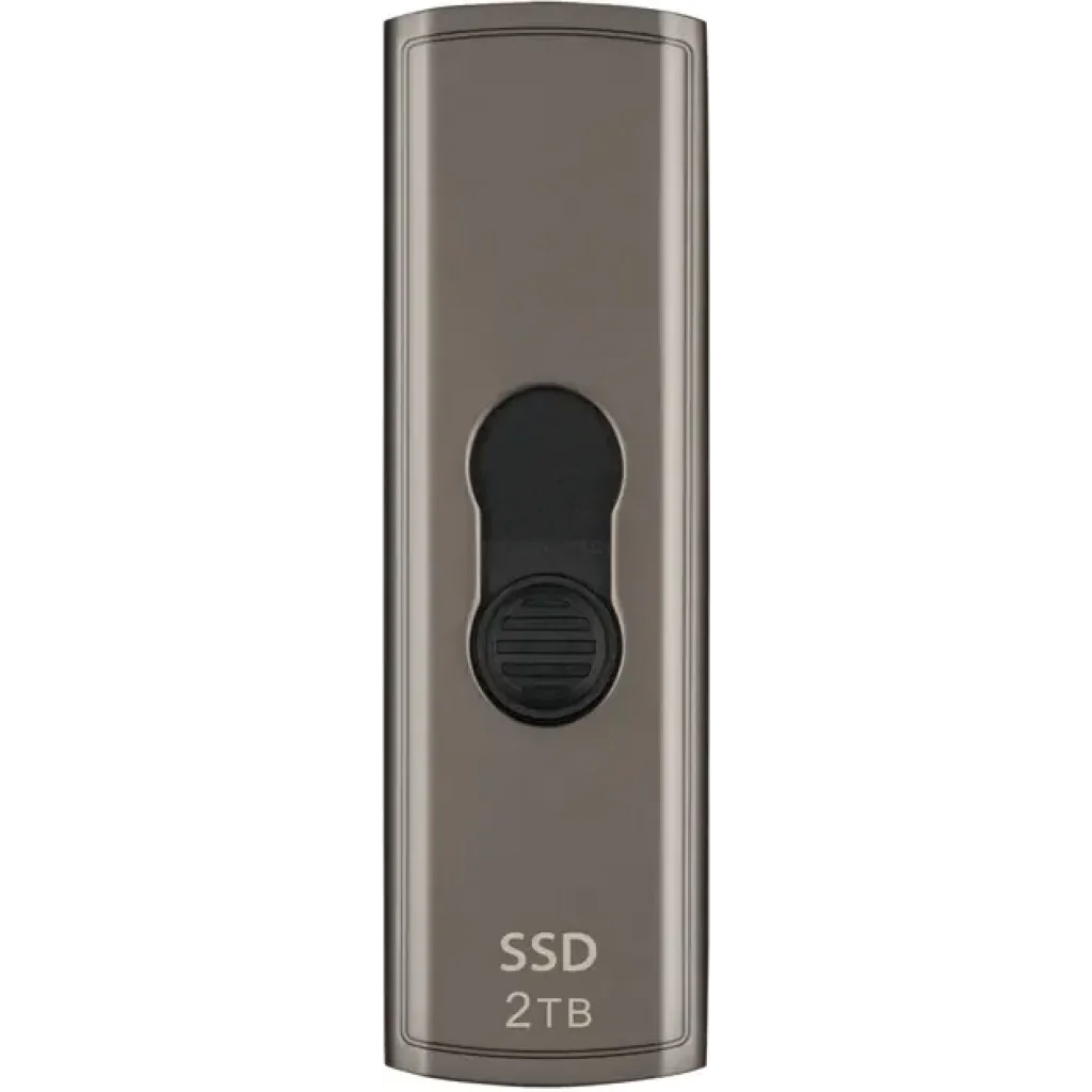ssd зовнішній TRANSCEND 2TB ESD330C, USB 10Gbps, Type-C, Gray (TS2TESD330C) UA