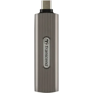 ssd зовнішній TRANSCEND 2TB ESD330C, USB 10Gbps, Type-C, Gray (TS2TESD330C) UA