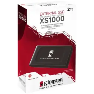 Накопичувач SSD KINGSTON 2TB USB 3.2 Gen 2 Type-C XS1000 UA