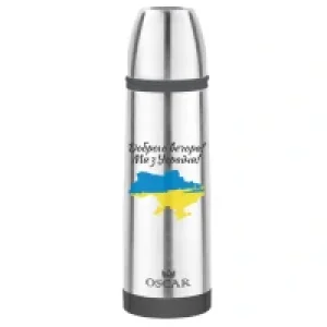 Термос OSCAR Verona 1000 мл_PRINT_Україна (OSR-6101-1000_PR-U) UA