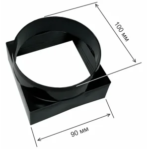 Витяжка з нахилом ELEYUS VERTICAL 470 50 BL UA