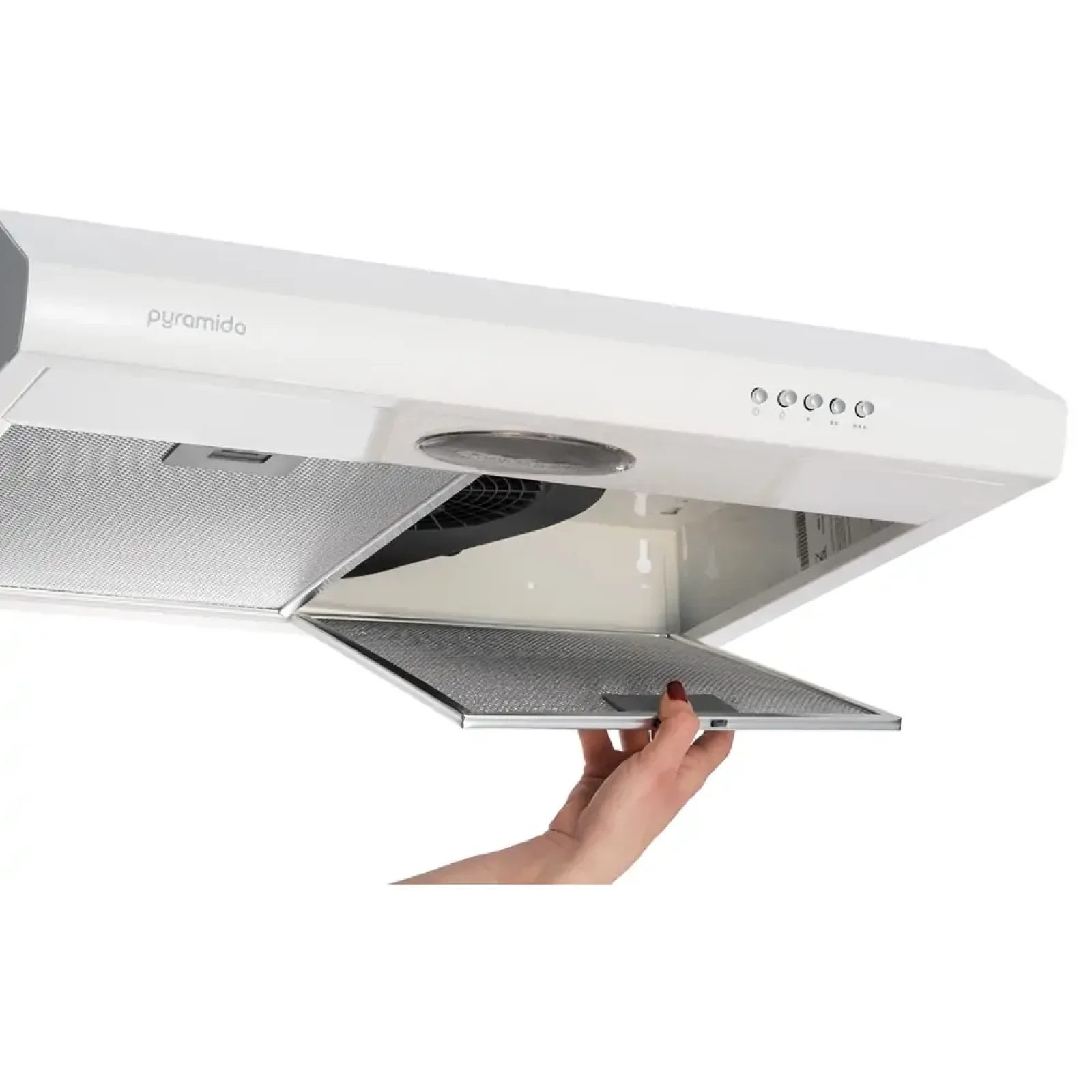 Витяжка Pyramida UX 50 (380) B WH UA