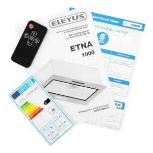 Витяжка ELEYUS ETNA 1000 LED 52 BL UA