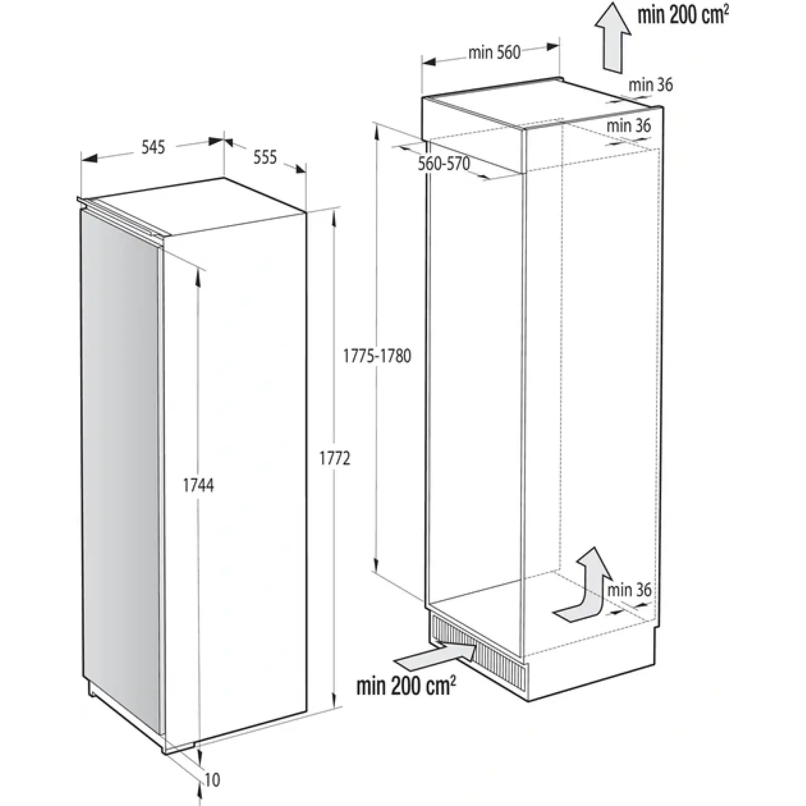 Морозильная камера Gorenje FNI518EA1 UA