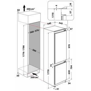 Холодильник Whirlpool WHC18D011C1 SF UA