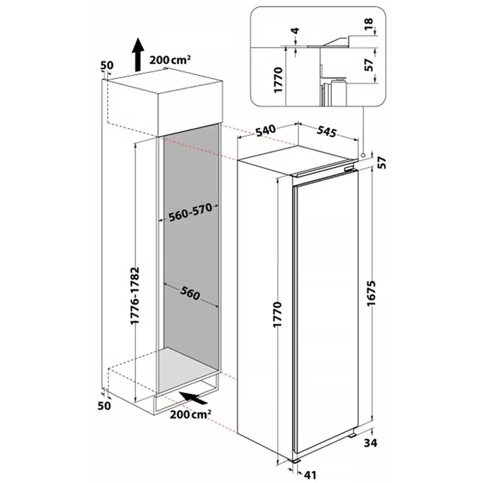 Холодильник Whirlpool WHSD18A013C1 UA