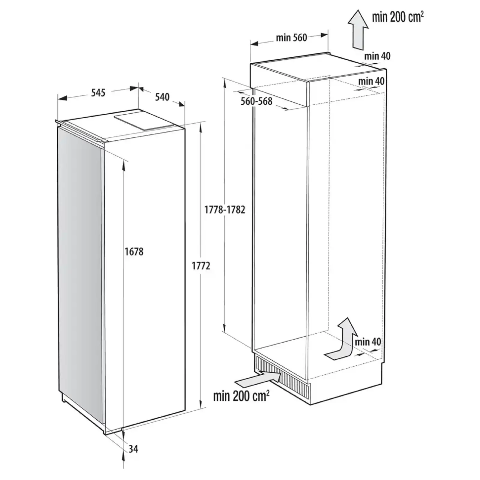Морозильная камера Gorenje FNCI517E41WF (ZOFI22282) UA