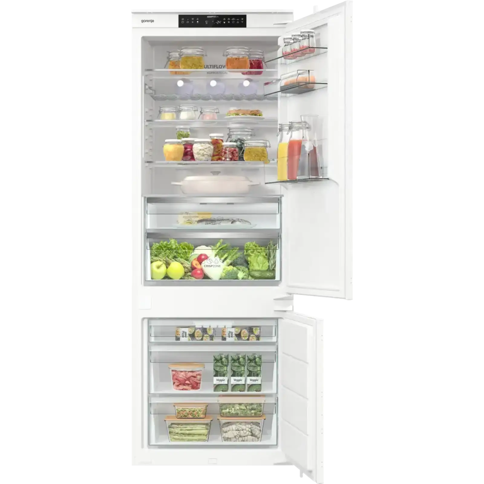Холодильник встроенный Gorenje NRKI519D61WF UA
