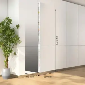 Холодильник встроенный Gorenje NRKI519D61WF UA