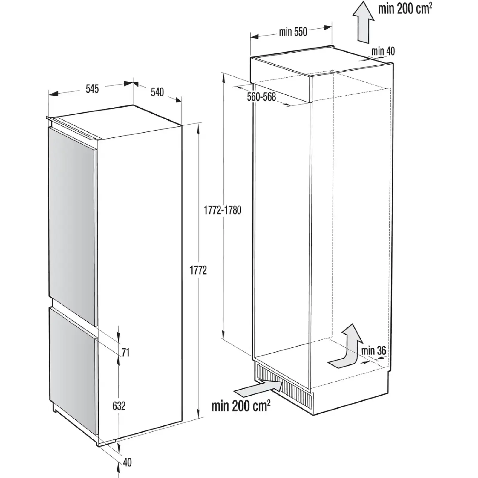 Холодильник Gorenje NRKI418EP1 UA