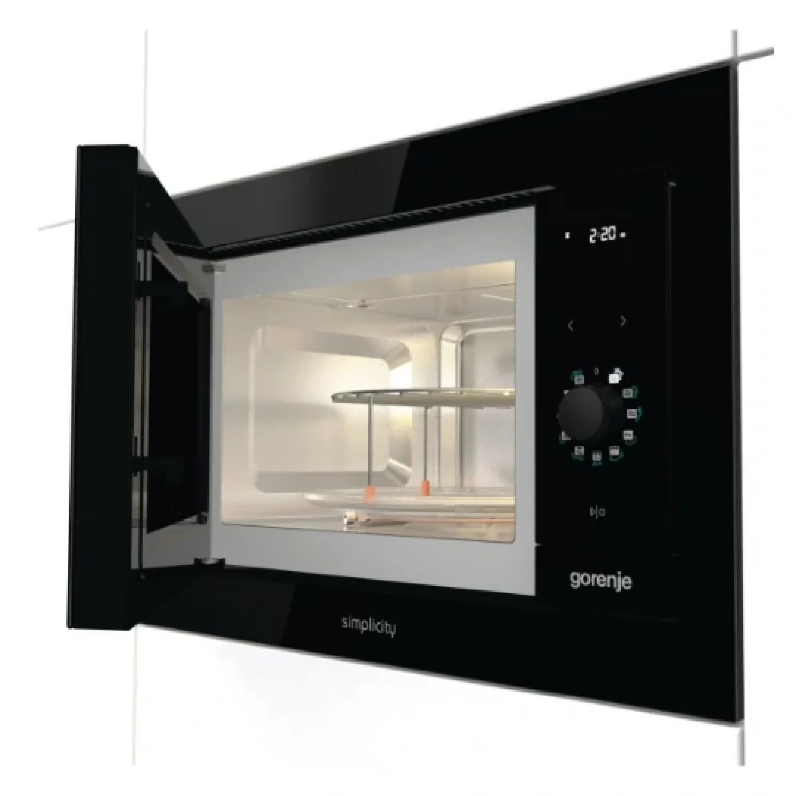 Мікрохвильва піч Gorenje BM235G1SYB (MXY55Z) UA