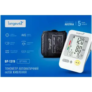 Автоматический тонометр Longevita BP-1319 UA