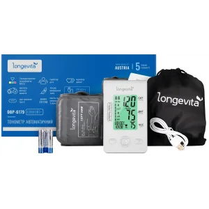 Автоматичний тонометр Longevita DBP-6179 UA