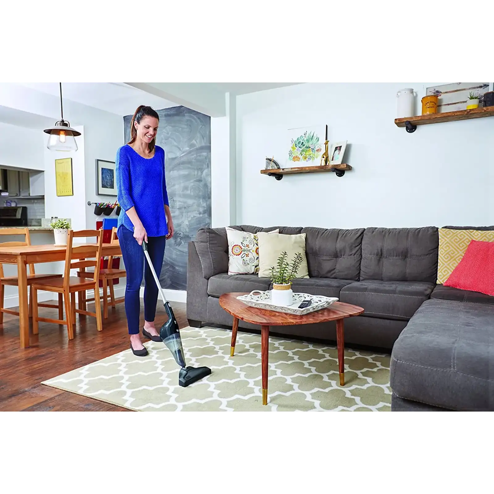 Аккумуляторный пылесос Black&Decker NSVA315J UA