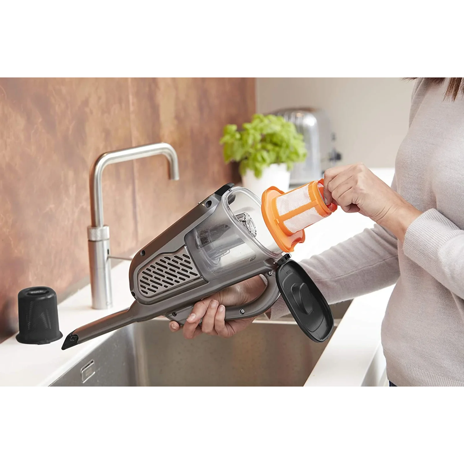 Аккумуляторный пылесос Black&Decker BHHV520JF UA