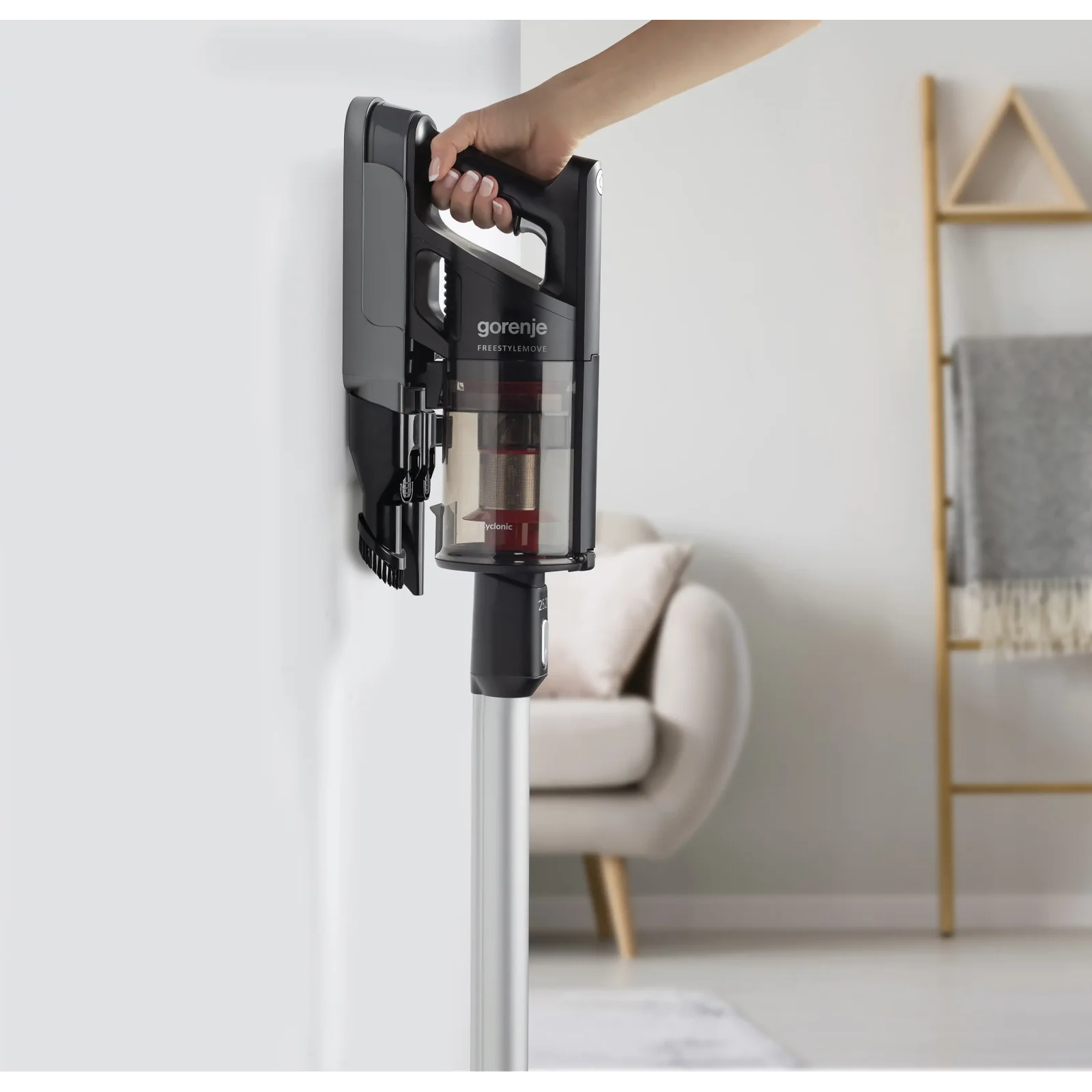 Пилосос акумуляторний GORENJE SVC 252 FMBK (VC3931-GS) UA