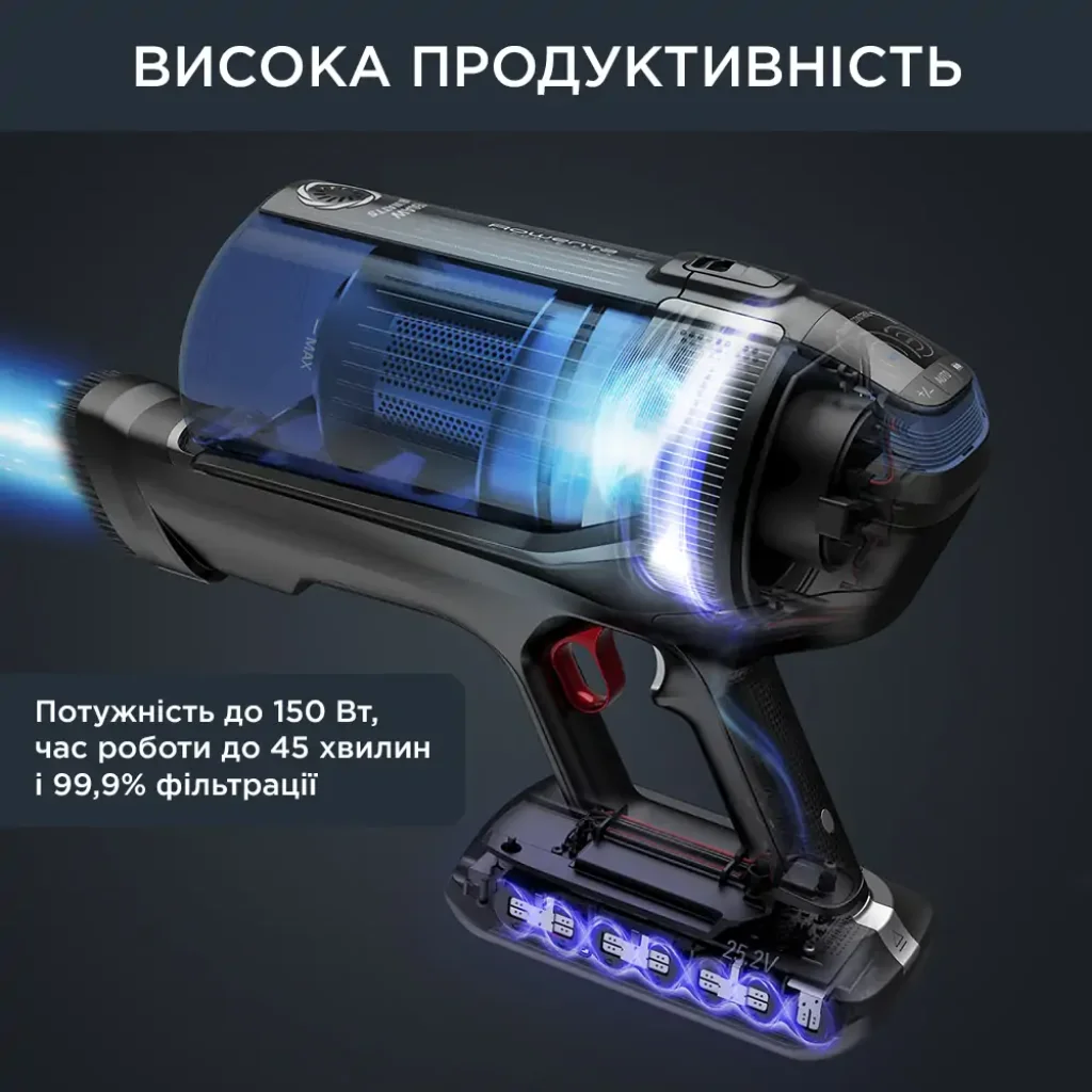 Пылесос аккумуляторный ROWENTA RH98C0WO UA
