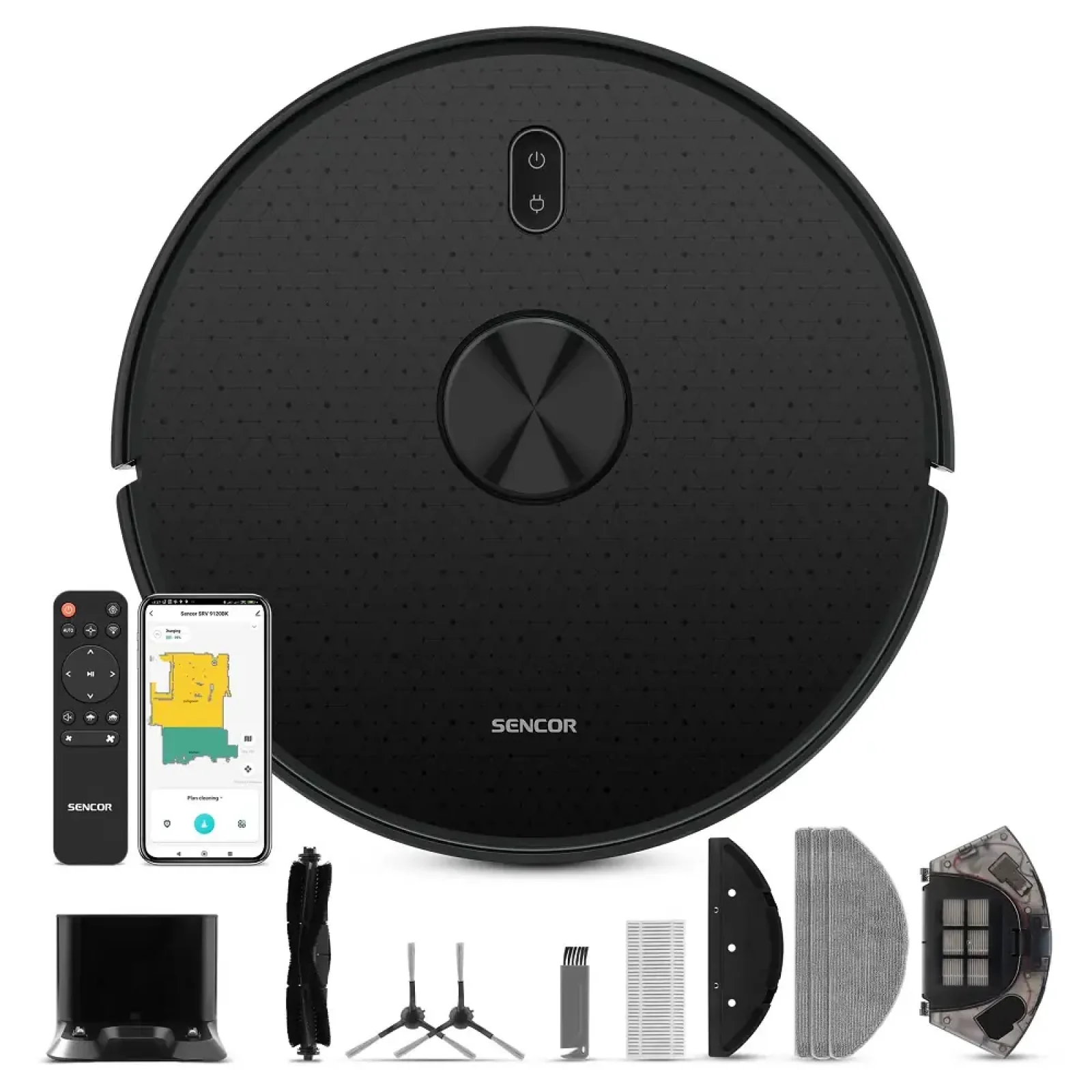 Пылесос-робот SENCOR SRV 9120BK UA