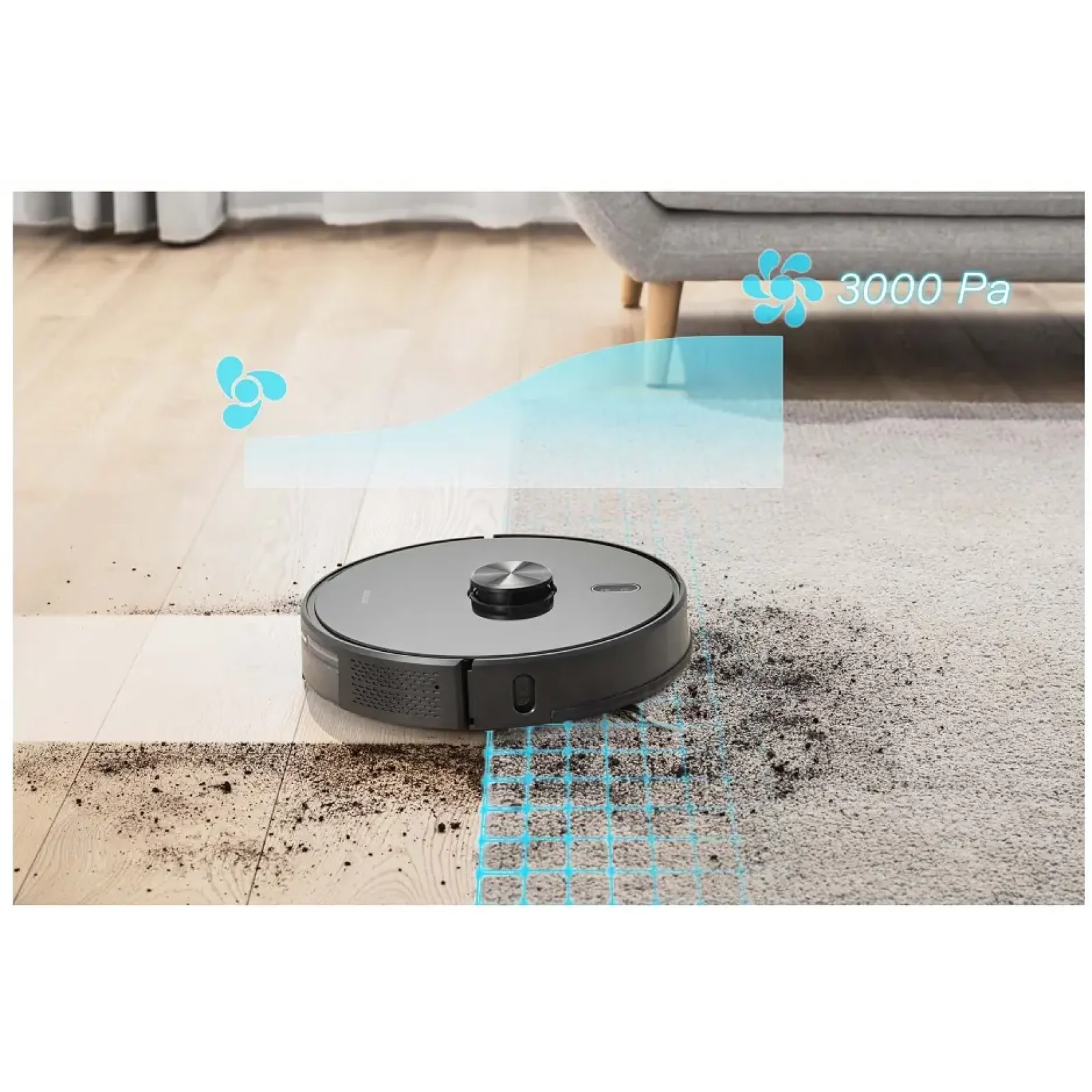 Пылесос-робот SENCOR SRV 9120BK UA