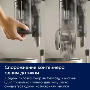 Пилосос акумуляторний ELECTROLUX EP61H21WET UA