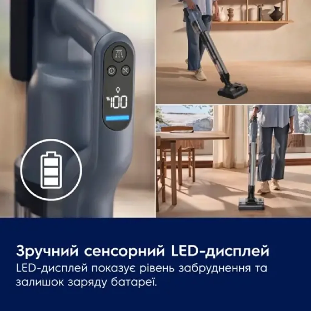 Акумуляторний пилосос Electrolux EW82U1DB UA