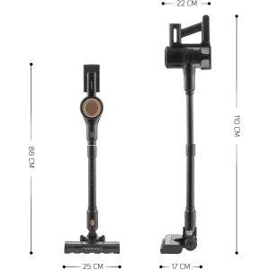 Акумуляторний пилосос Sencor SVC 7222BK UA