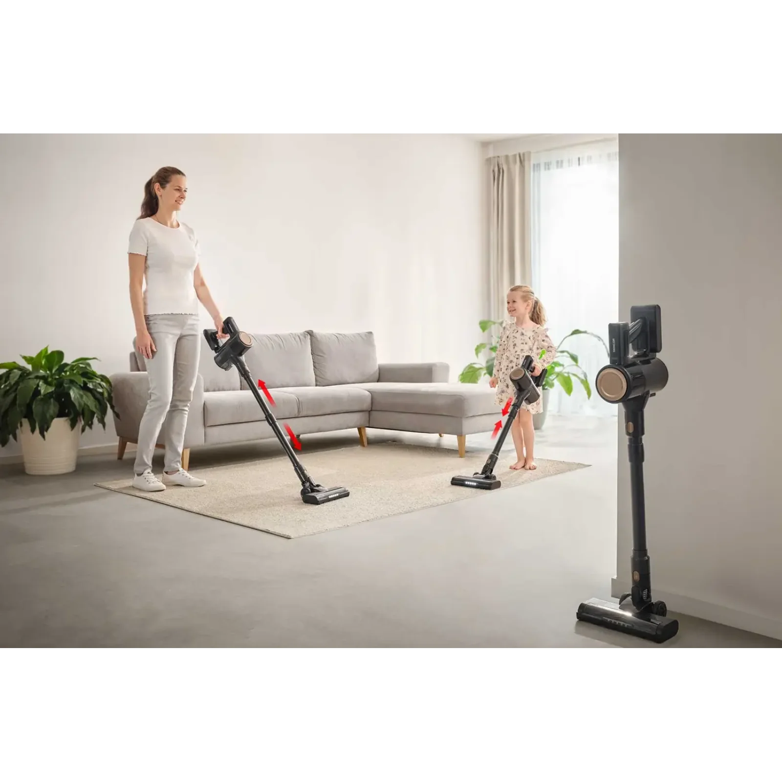 Акумуляторний пилосос Sencor SVC 7222BK UA