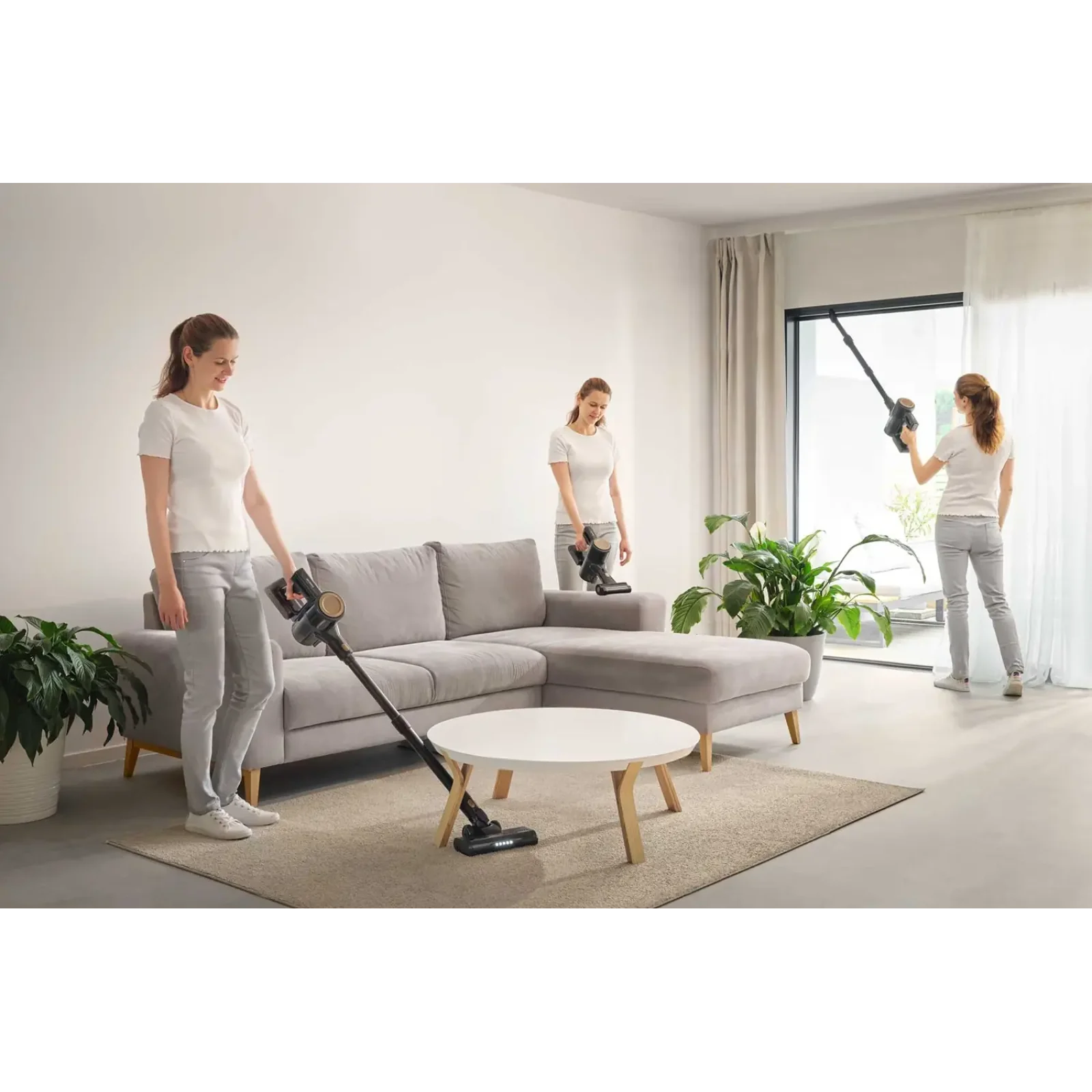 Акумуляторний пилосос Sencor SVC 7222BK UA