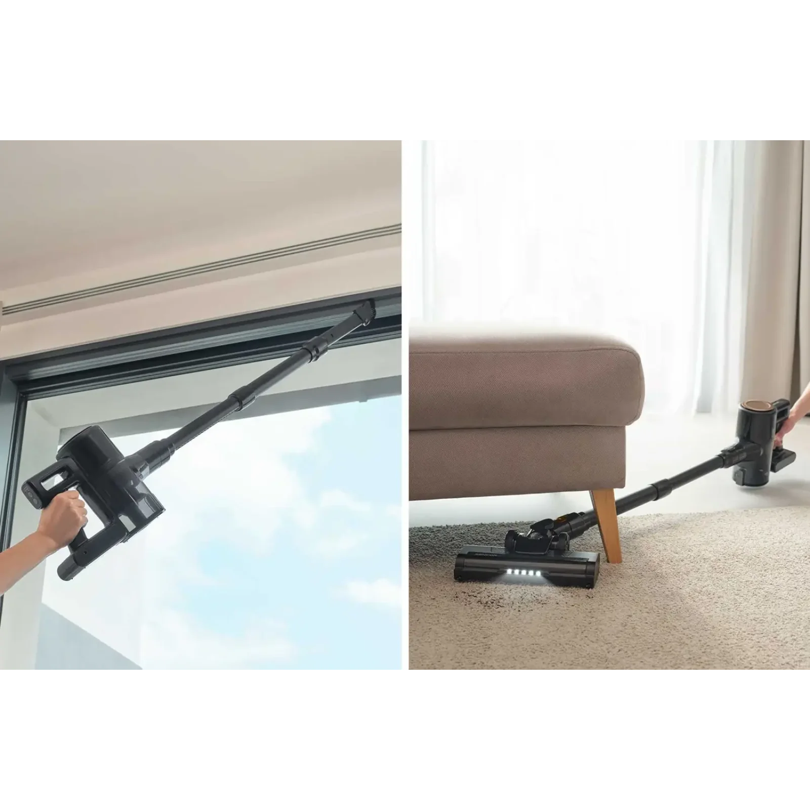 Акумуляторний пилосос Sencor SVC 7222BK UA